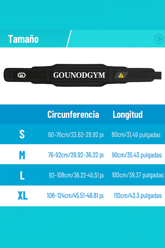 Cinturón de Levantamiento de Pesas