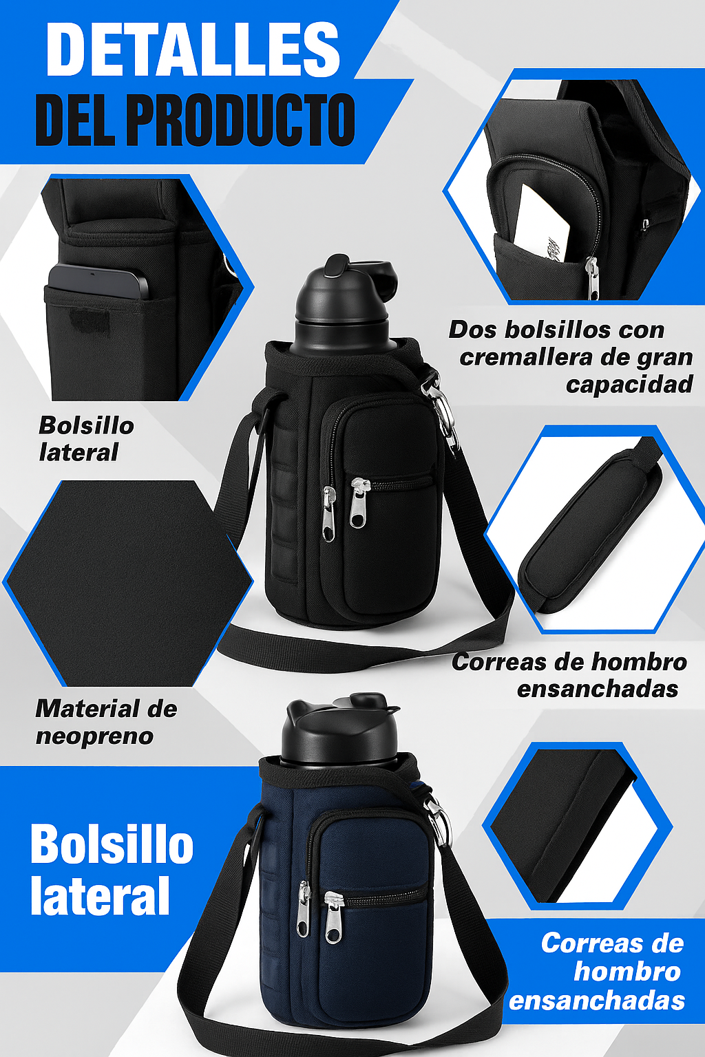 Combo Hidratación Perfecta: Termo + Porta Termos Magnético