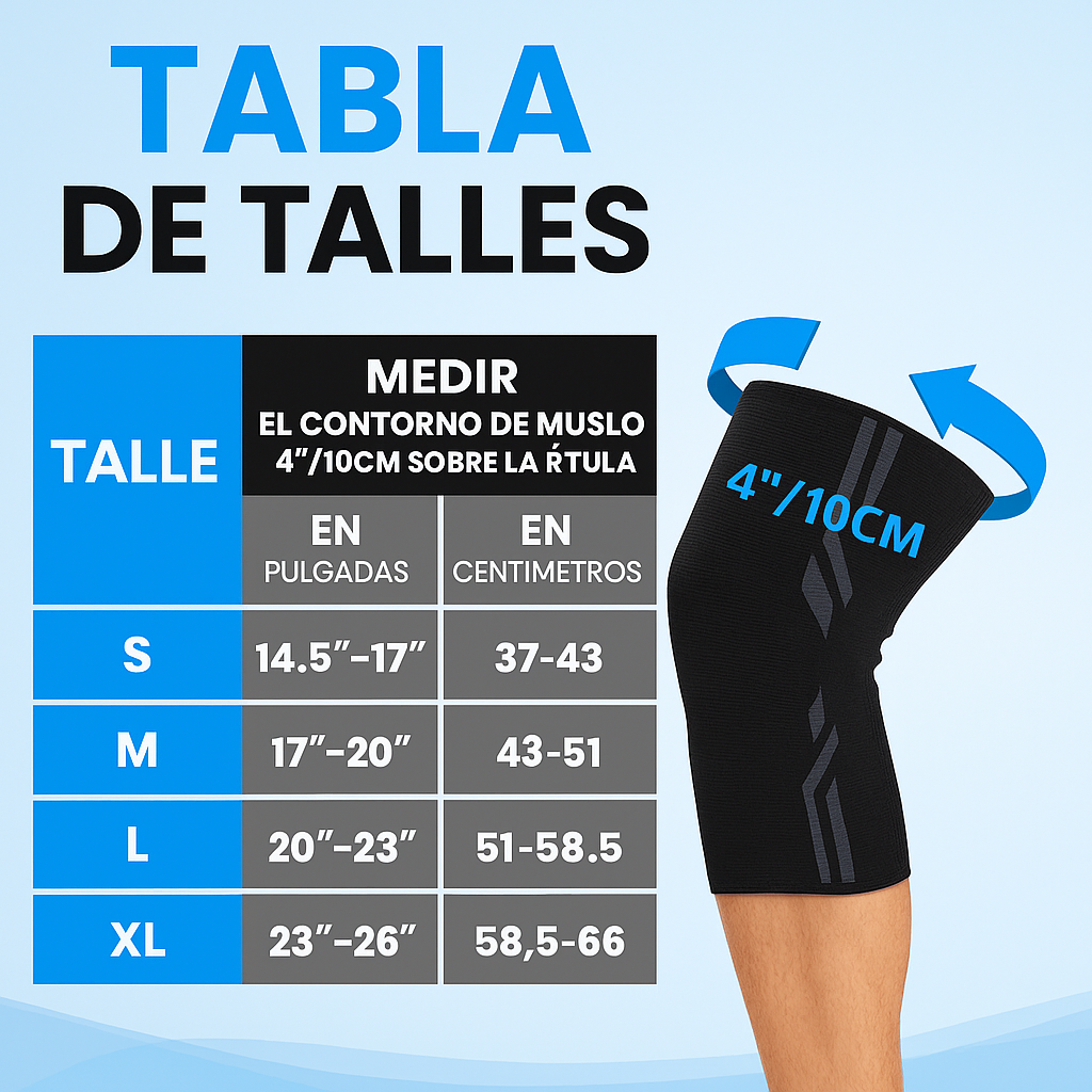 Manga Compresora de Rodilla