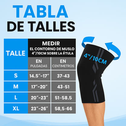 Manga Compresora de Rodilla