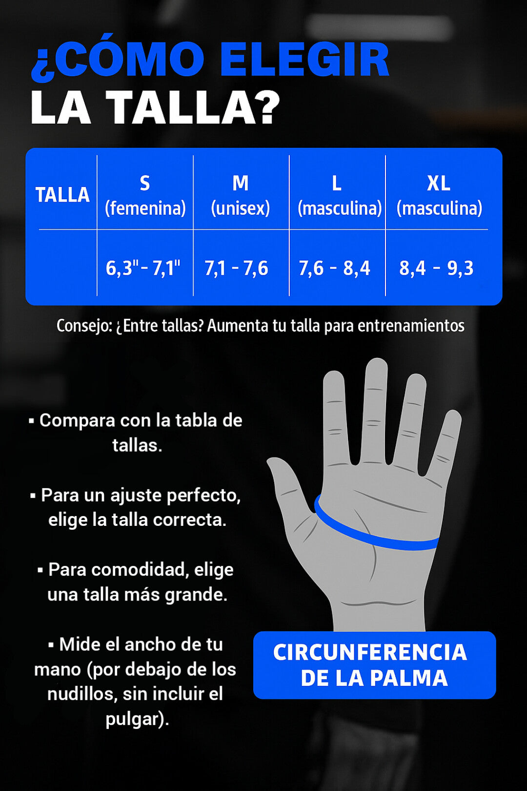 Guantes de Gimnasio con Soporte de Muñeca - Antideslizantes